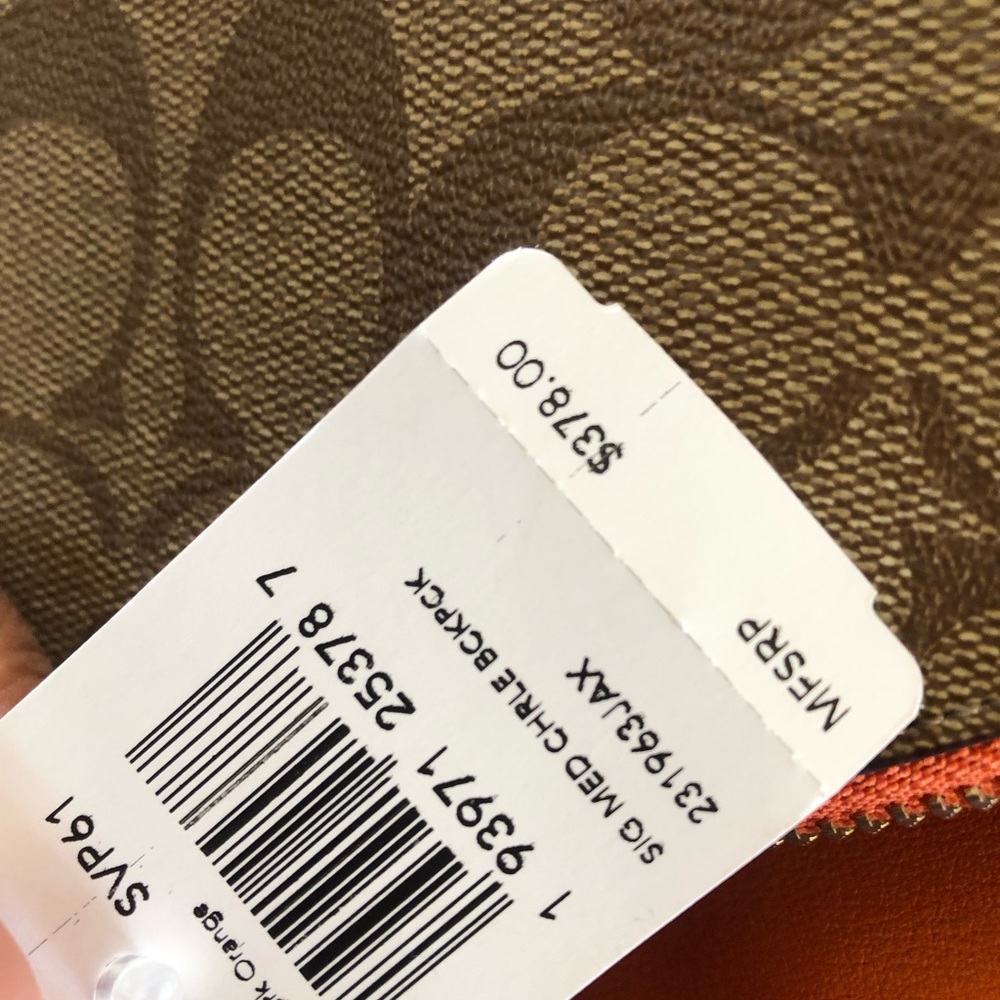 Nwt Coach md Charlie backpack&wallet - Picture 4 of 10